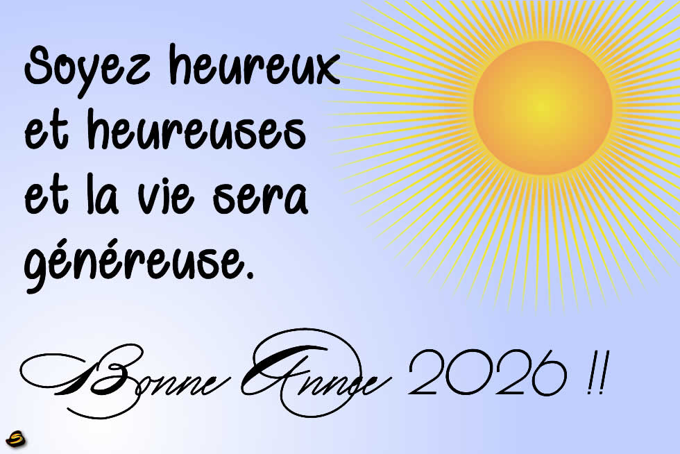 image carte voeux accueillir une nouvelle annèe 2026