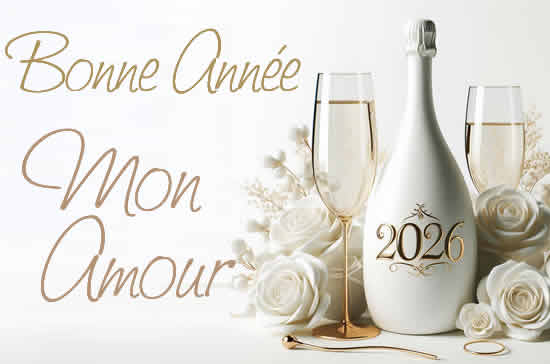 Vœux romantiques et spéciaux de bonne année 2026 pour la personne que vous aimez