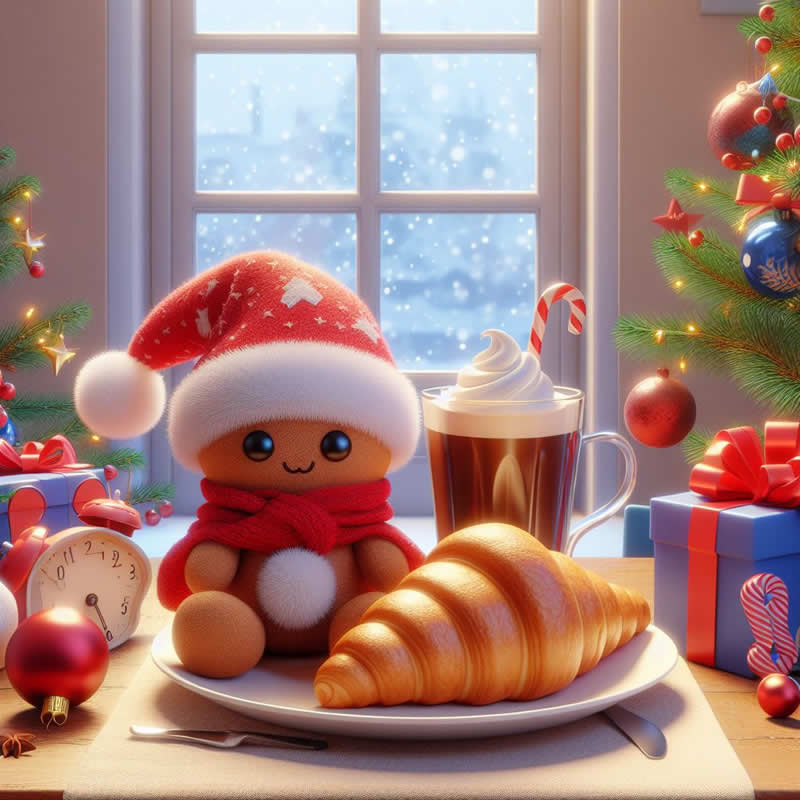 petit déjeuner pour la nouvelle année