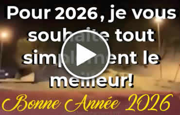 vidéos drôles  de bonne année 2026