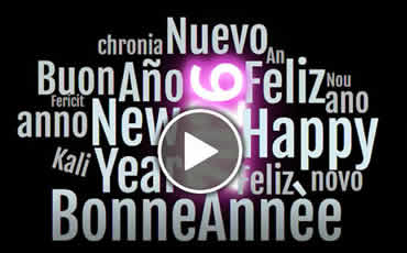 Vidéo voeux de bonne année dans toutes les langues